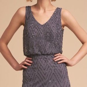 Bhldn Bridesmaid Dress - Blaise in Grey
